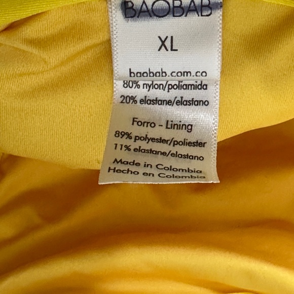 BOABAB Ancla Ruched Swimsuit In Popcorn - Picture 3 of 7